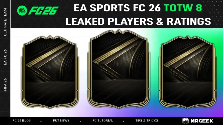 TOTW 8 in EA Sports FC 26: Leaked Players & Ratings