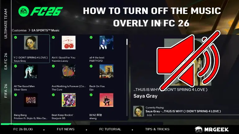 EA FC 26で音楽オーバーレイをオフにする方法