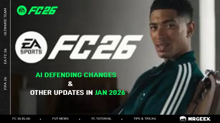 EA Sports FC 26、2026年1月にAIディフェンスの変更およびその他のアップデートを計画
