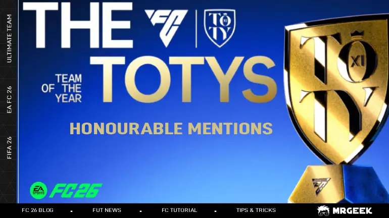 FC 26 Team of the Year Honorable Mentions: Kane, Salah and more