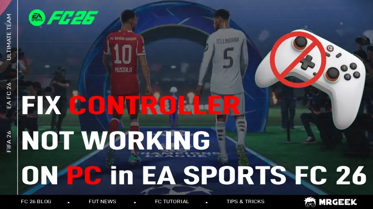 Fix Controller Not Working on PC in EA Sports FC 26