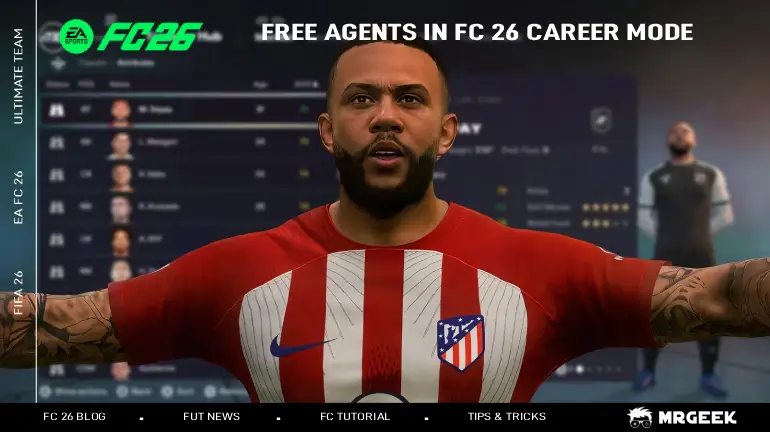 Best Free Agents In EA FC 26 Career Mode 